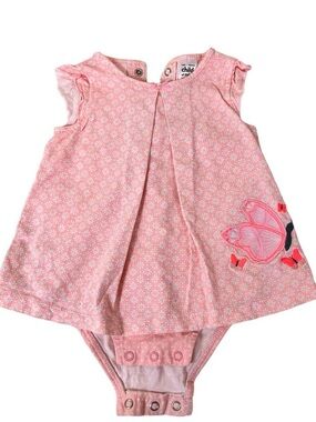 Carter's Pink Butterfly Dress